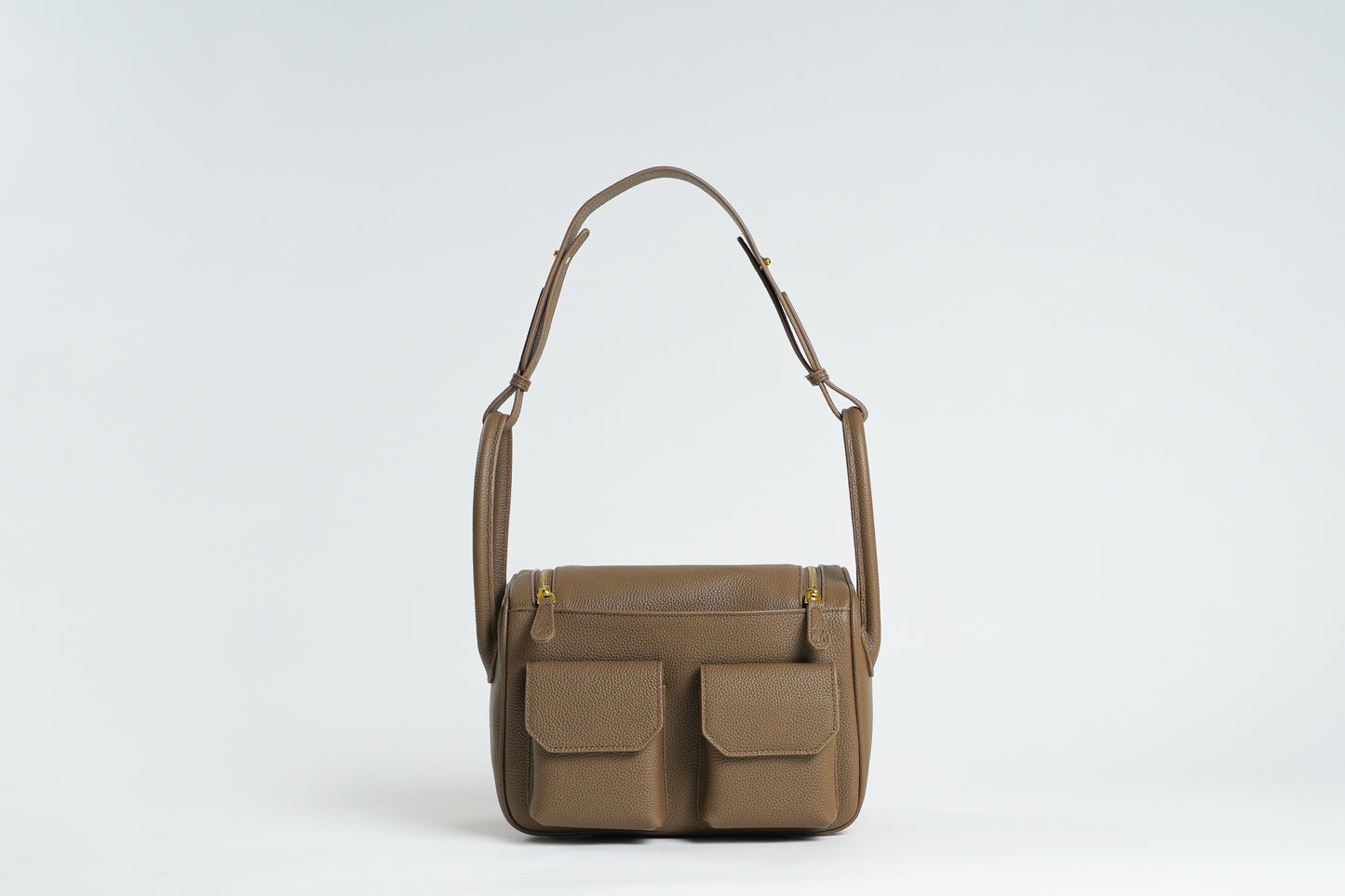 Jemz Classique 26 - Hojicha Taupe with Gold Hardware