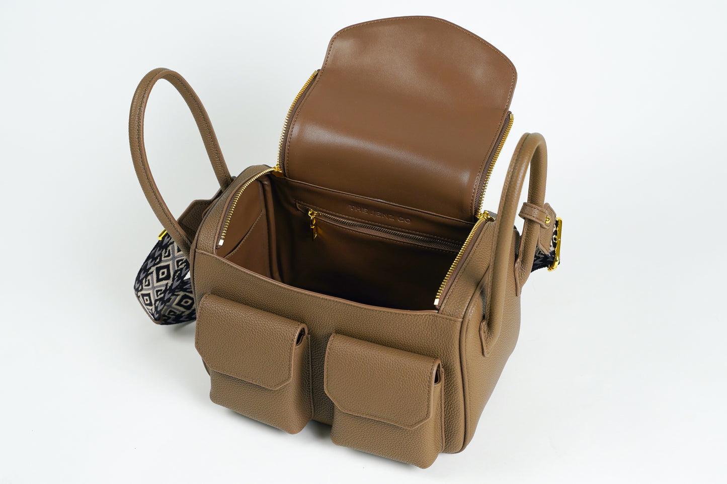 Jemz Classique 26 - Hojicha Taupe with Gold Hardware