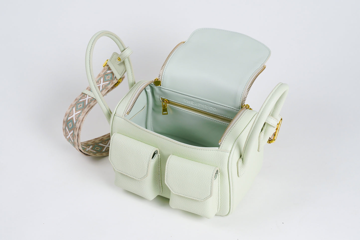 Jemz Candy 22 - Honeydew Green with Gold Hardware