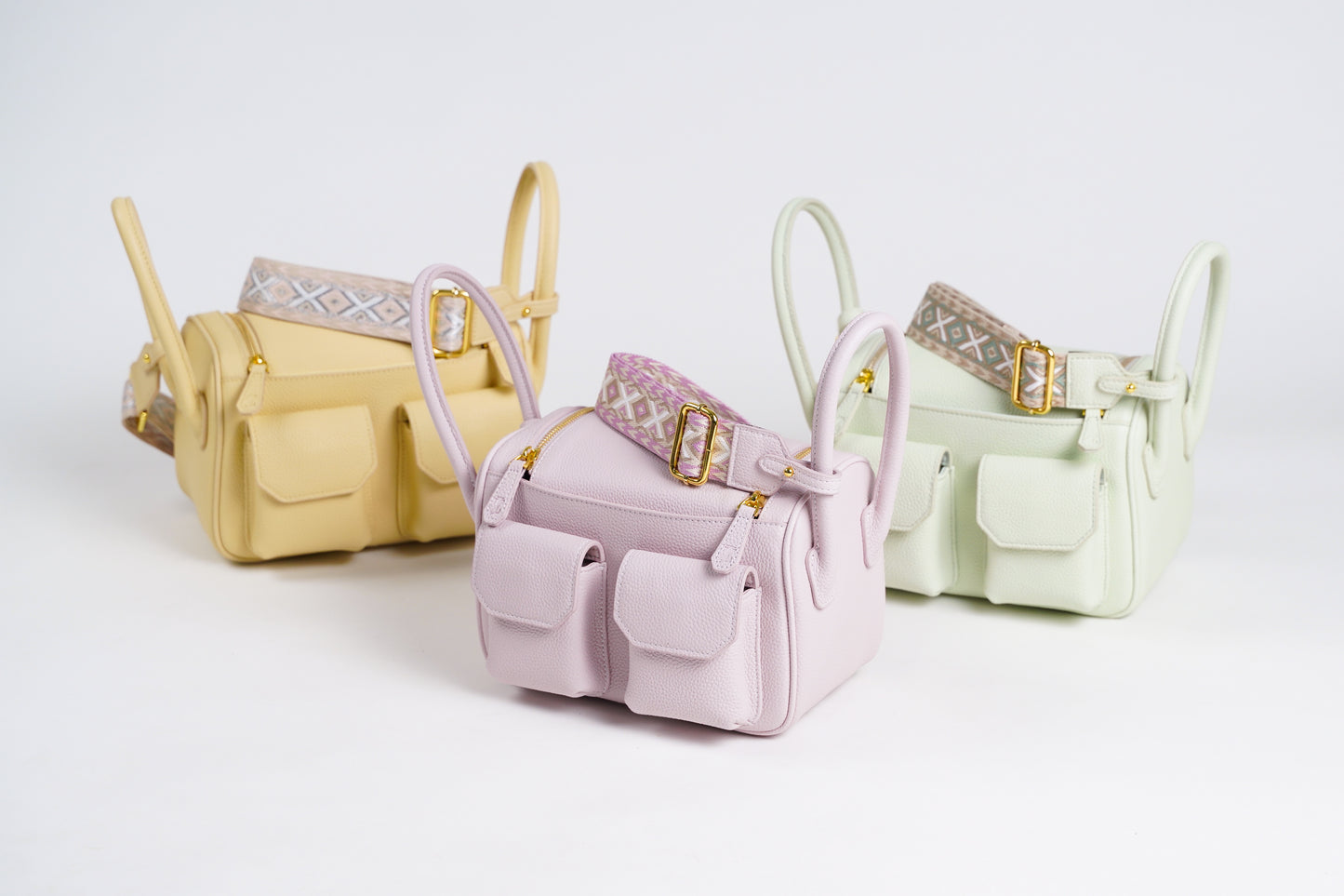 Jemz Candy 22 - Daffodil Yellow with Gold Hardware